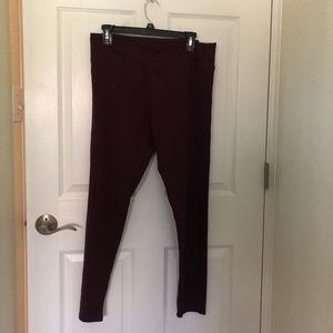 MAROON AERIE LEGGINGS❤️